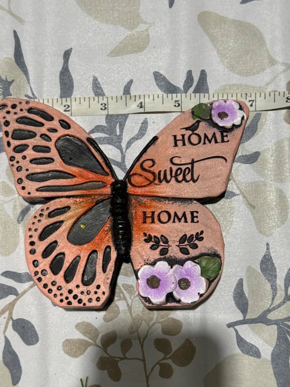 Home Sweet Home Pink Butterfly Decor - Picture 6 of 7